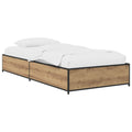 Bettrahmen Artisan-Eiche 80 x 200 cm Holzwerkstoff