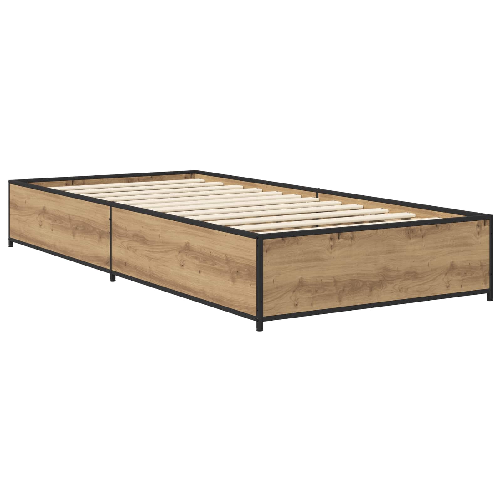 Bettrahmen Artisan-Eiche 80 x 200 cm Holzwerkstoff