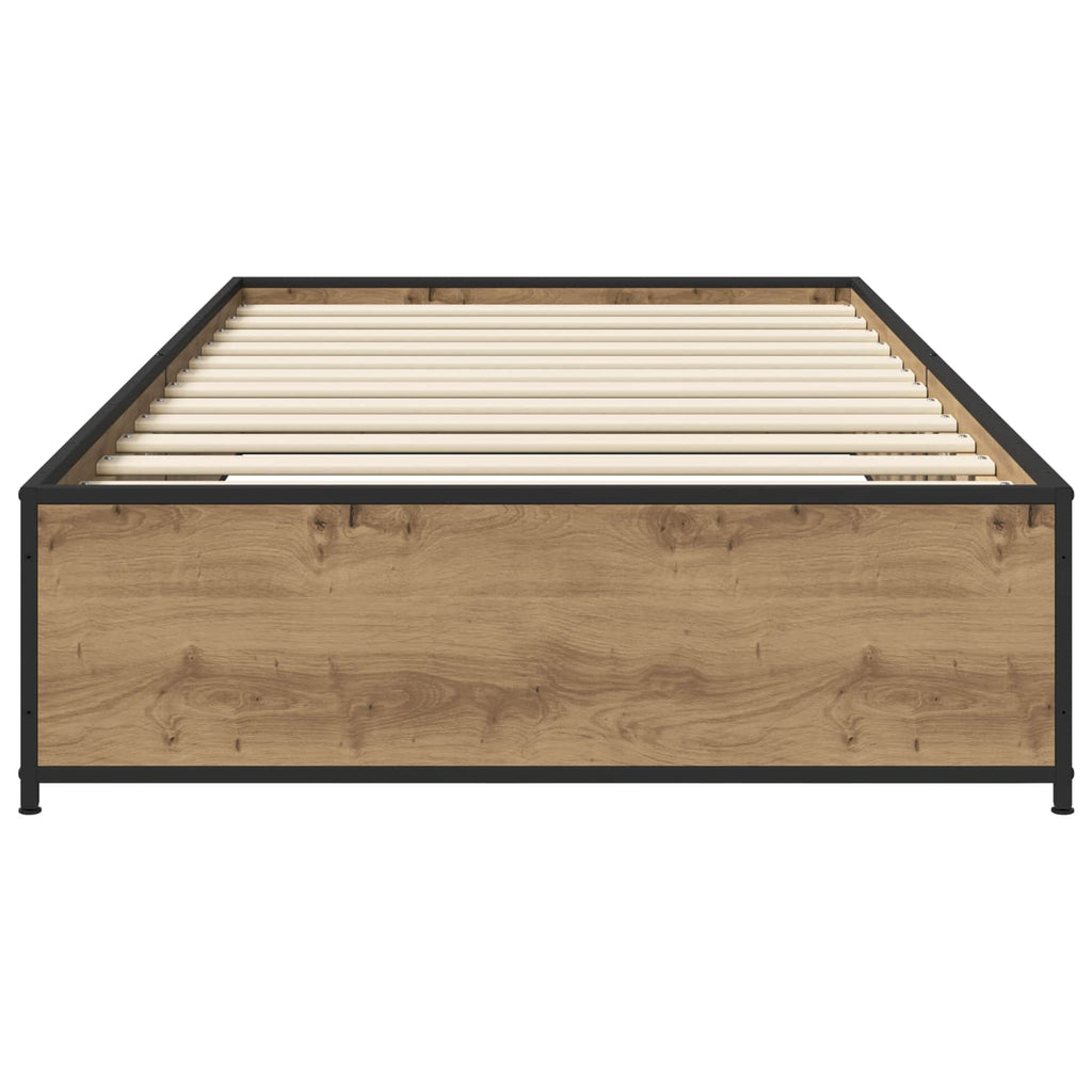 Bettrahmen Artisan-Eiche 80 x 200 cm Holzwerkstoff
