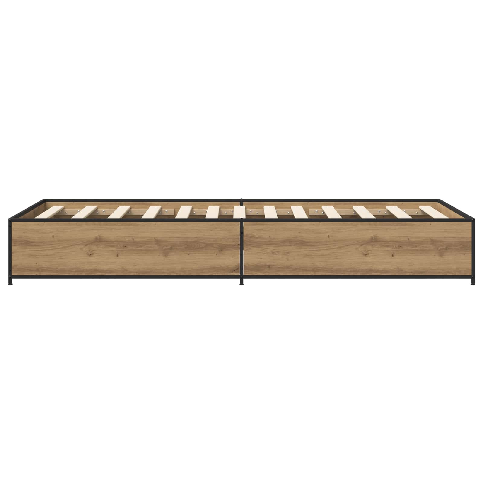 Bettrahmen Artisan-Eiche 80 x 200 cm Holzwerkstoff