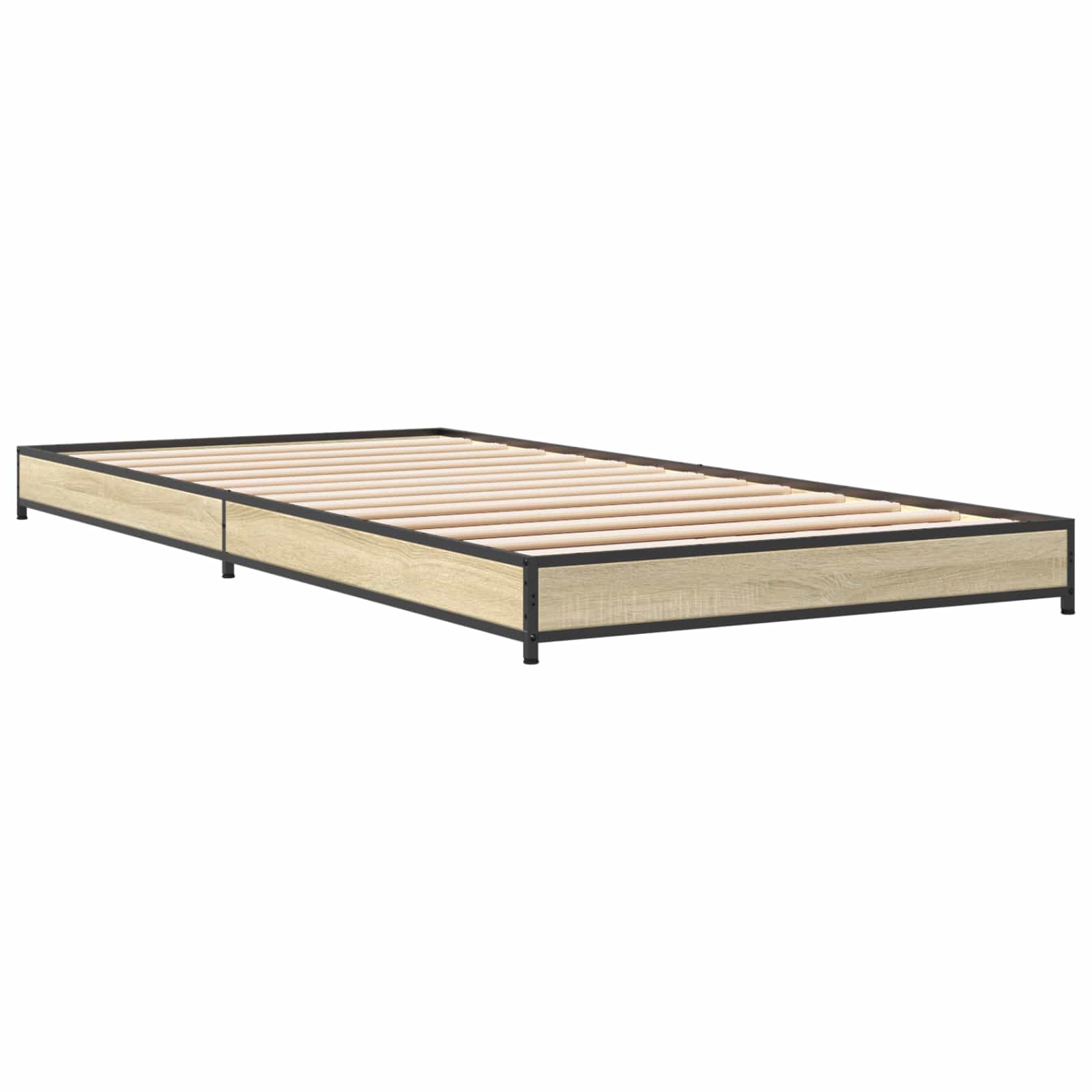 Bettrahmen Sonoma-Eiche 80 x 200 cm Holzwerkstoff