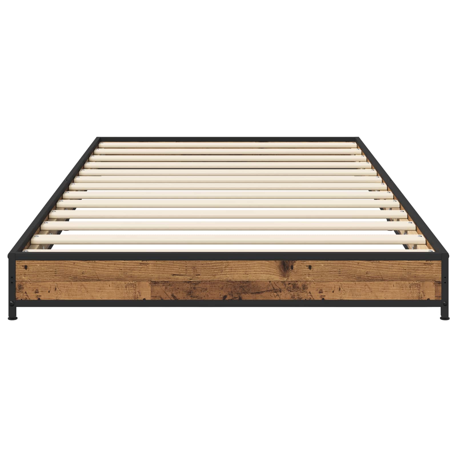 Bettrahmen Altholz 80 x 200 cm Holzwerkstoff