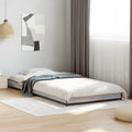 Bettrahmen Grau Sonoma 80 x 200 cm Holzwerkstoff