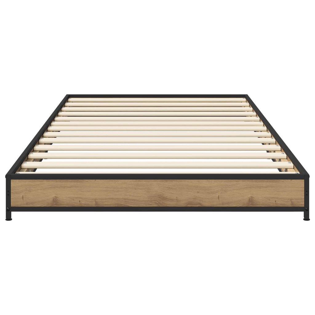 Bettrahmen Artisan-Eiche 80 x 200 cm Holzwerkstoff