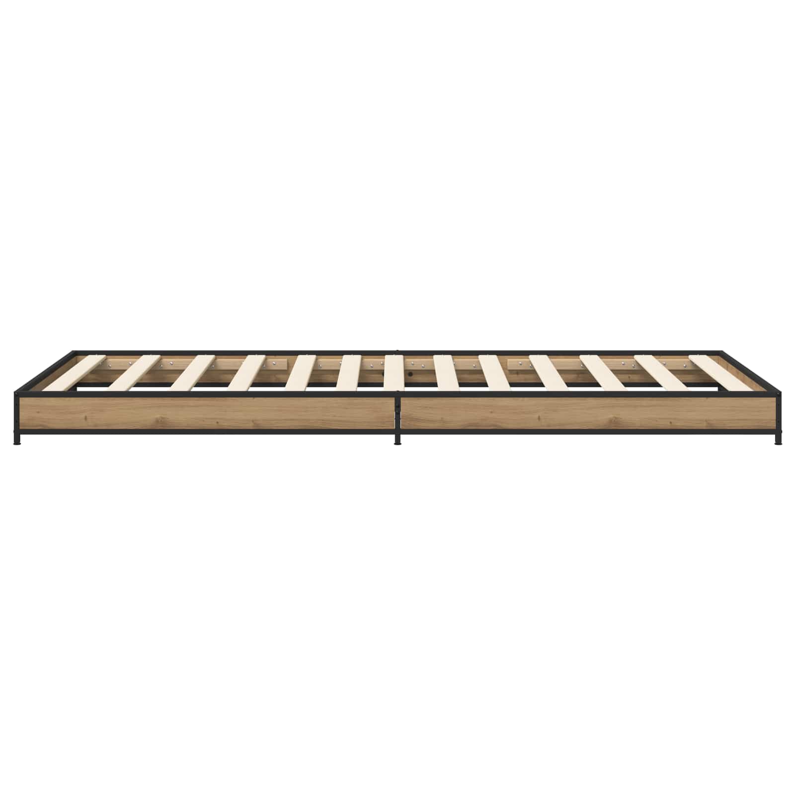 Bettrahmen Artisan-Eiche 80 x 200 cm Holzwerkstoff
