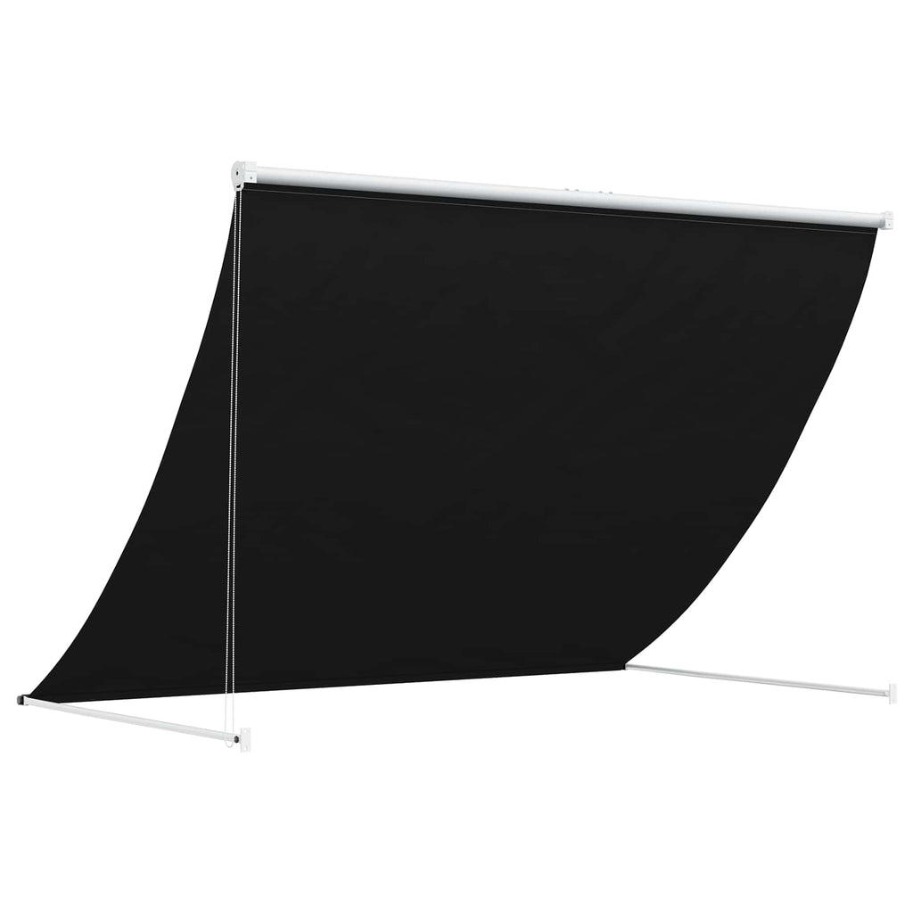 Markise Schwarz 400 x 150 cm
