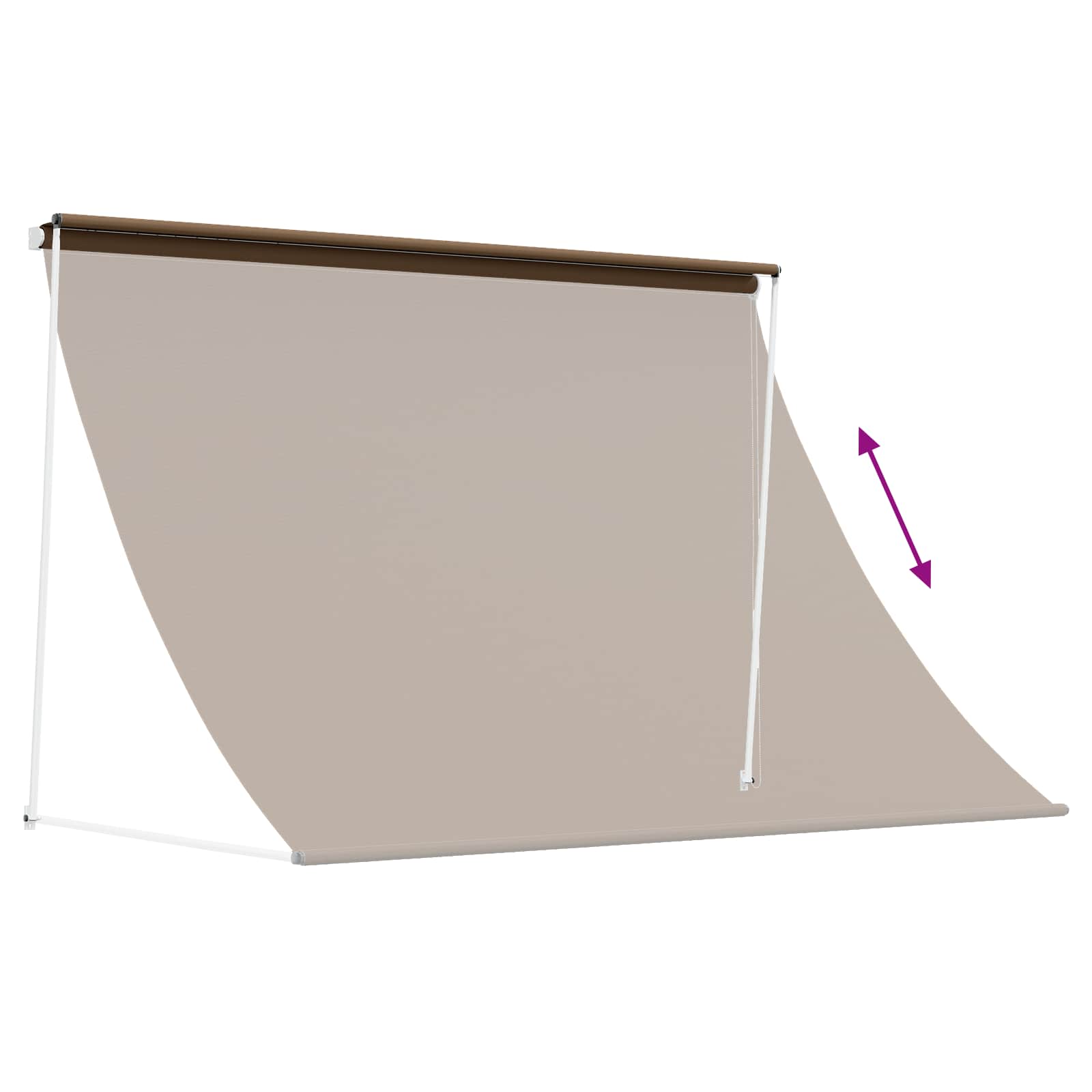 Markise Taupe 150 x 150 cm