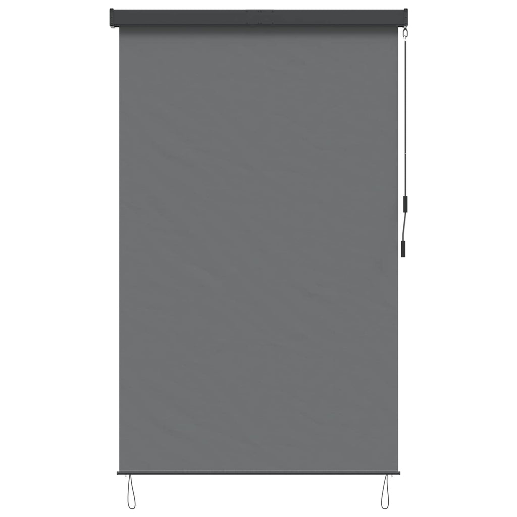 Rollo Hellgrau 180 x 250 cm Stoff und Aluminium