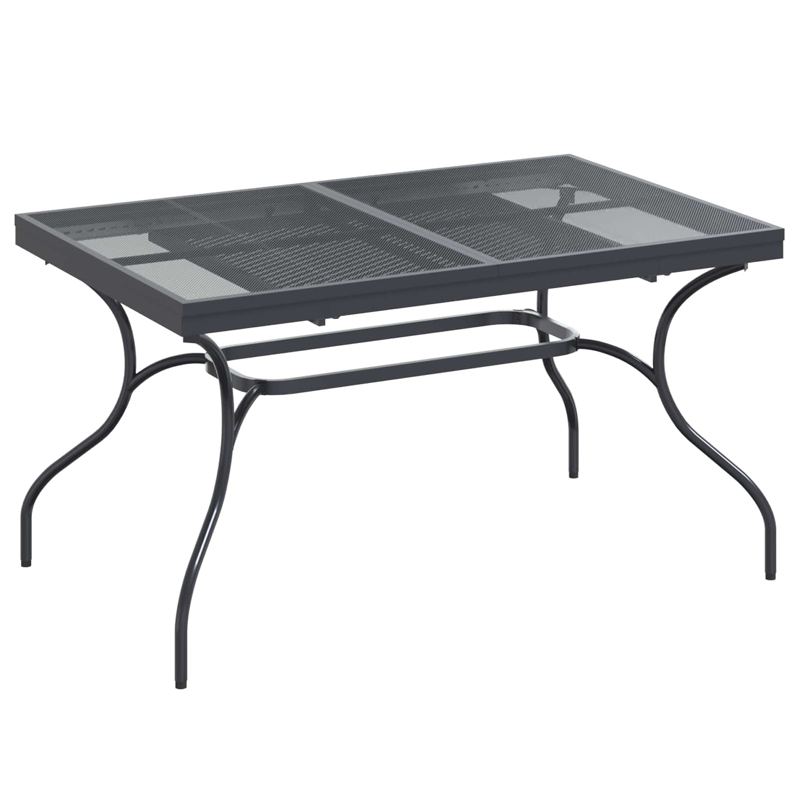 Garten Essgruppe 7 pcs Anthrazit Stahl