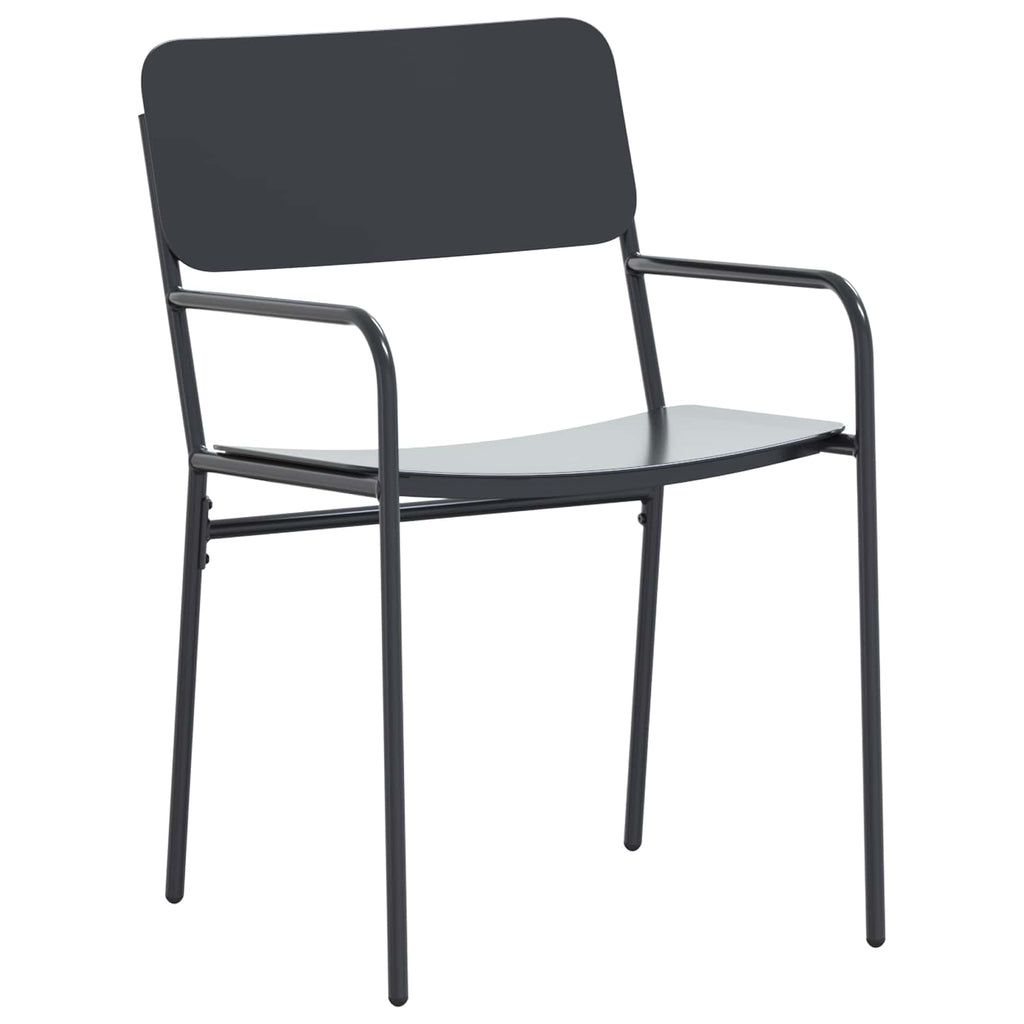 Garten Essgruppe 9 pcs Anthrazit Stahl