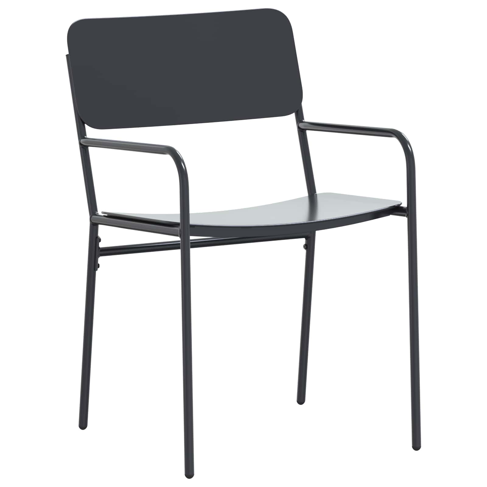 Garten Essgruppe 9 pcs Anthrazit Stahl