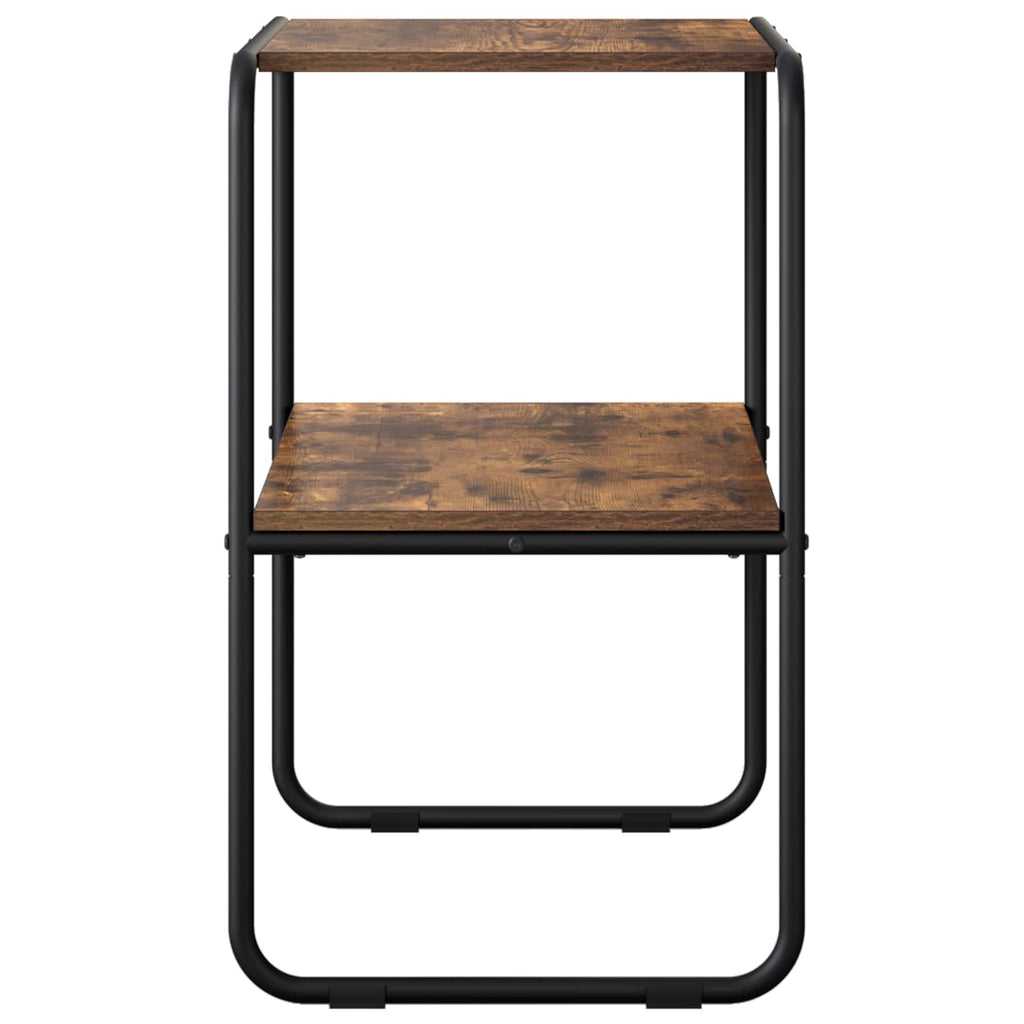 Konsolentisch Geräucherte Eiche 80 x 42,5 x 70 cm Holzwerkstoff