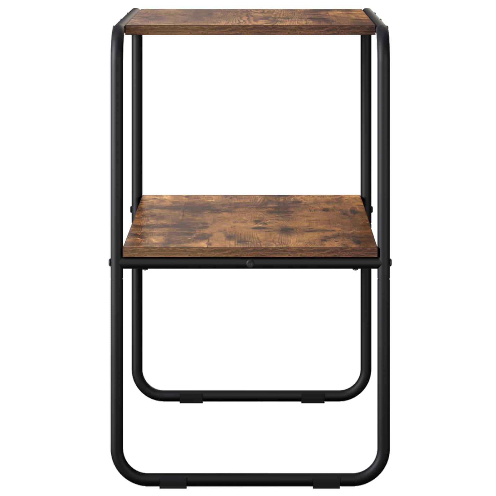 Konsolentisch Geräucherte Eiche 80 x 42,5 x 70 cm Holzwerkstoff