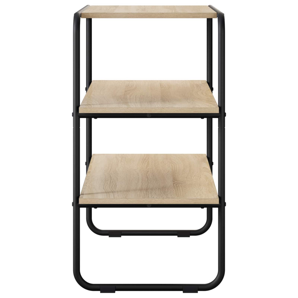 Konsolentisch Sonoma-Eiche 80 x 41 x 75 cm Holzwerkstoff