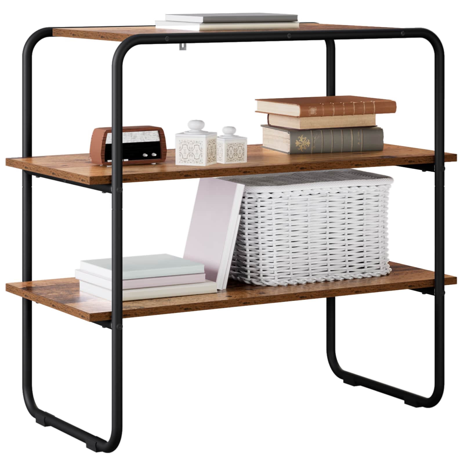 Konsolentisch Altholz 80 x 41 x 75 cm Holzwerkstoff