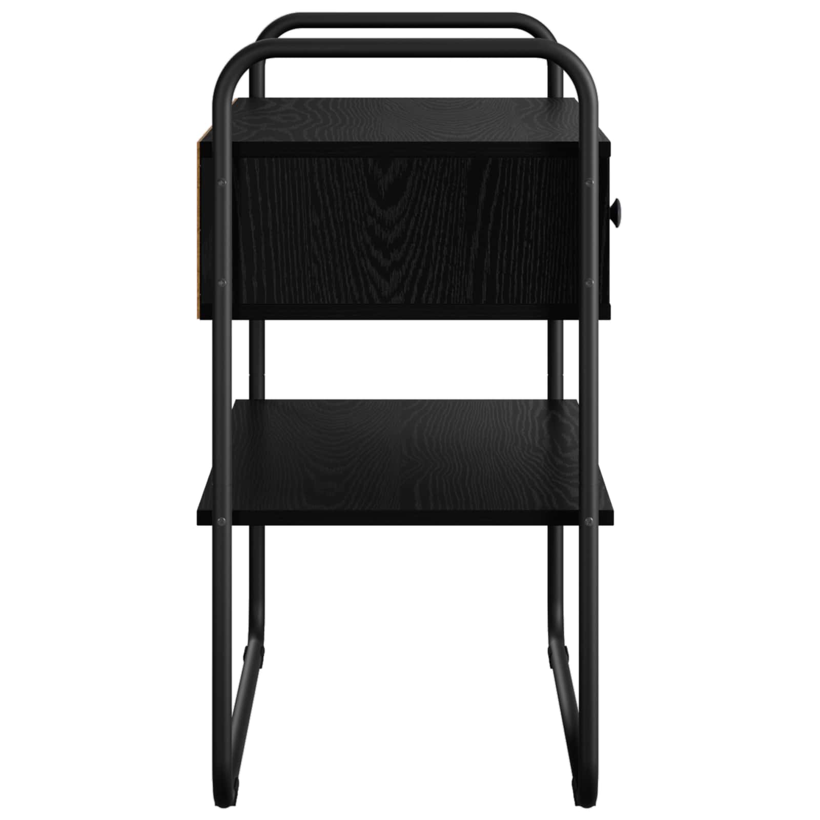 Konsolentisch Schwarze Eiche 80 x 40 x 75 cm Holzwerkstoff