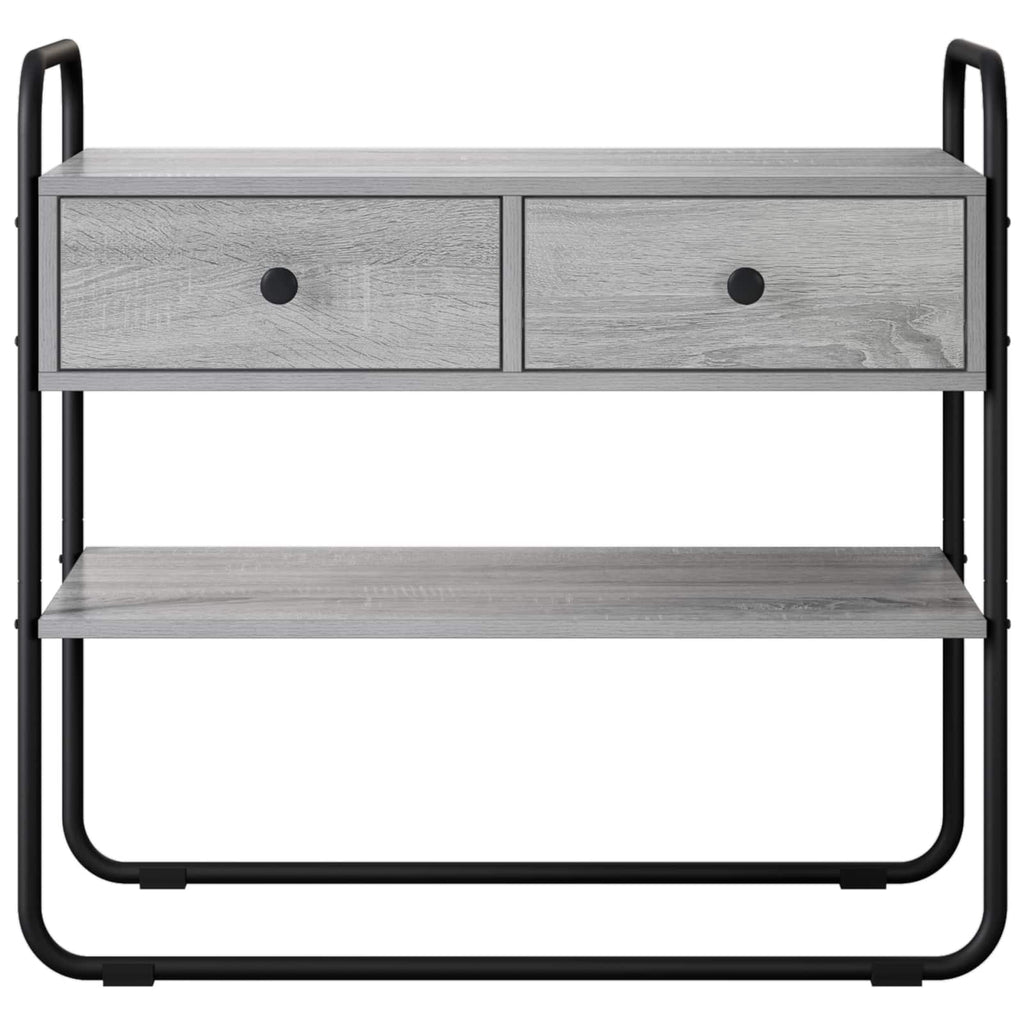 Konsolentisch Grau Sonoma 80 x 40 x 75 cm Holzwerkstoff