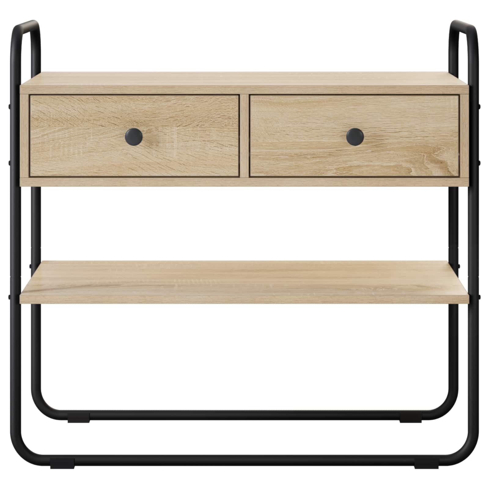 Konsolentisch Sonoma-Eiche 100 x 40 x 75 cm Holzwerkstoff