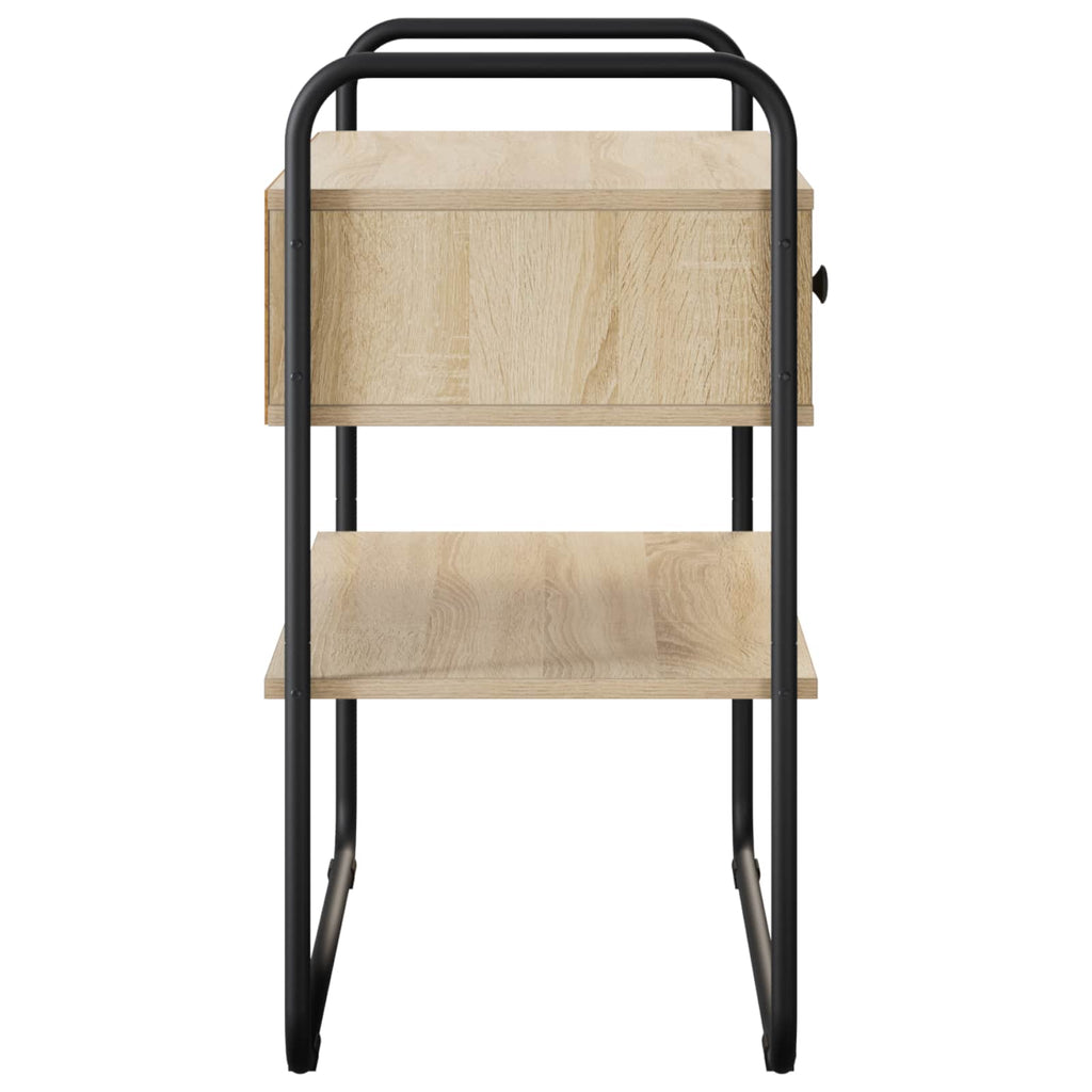 Konsolentisch Sonoma-Eiche 100 x 40 x 75 cm Holzwerkstoff