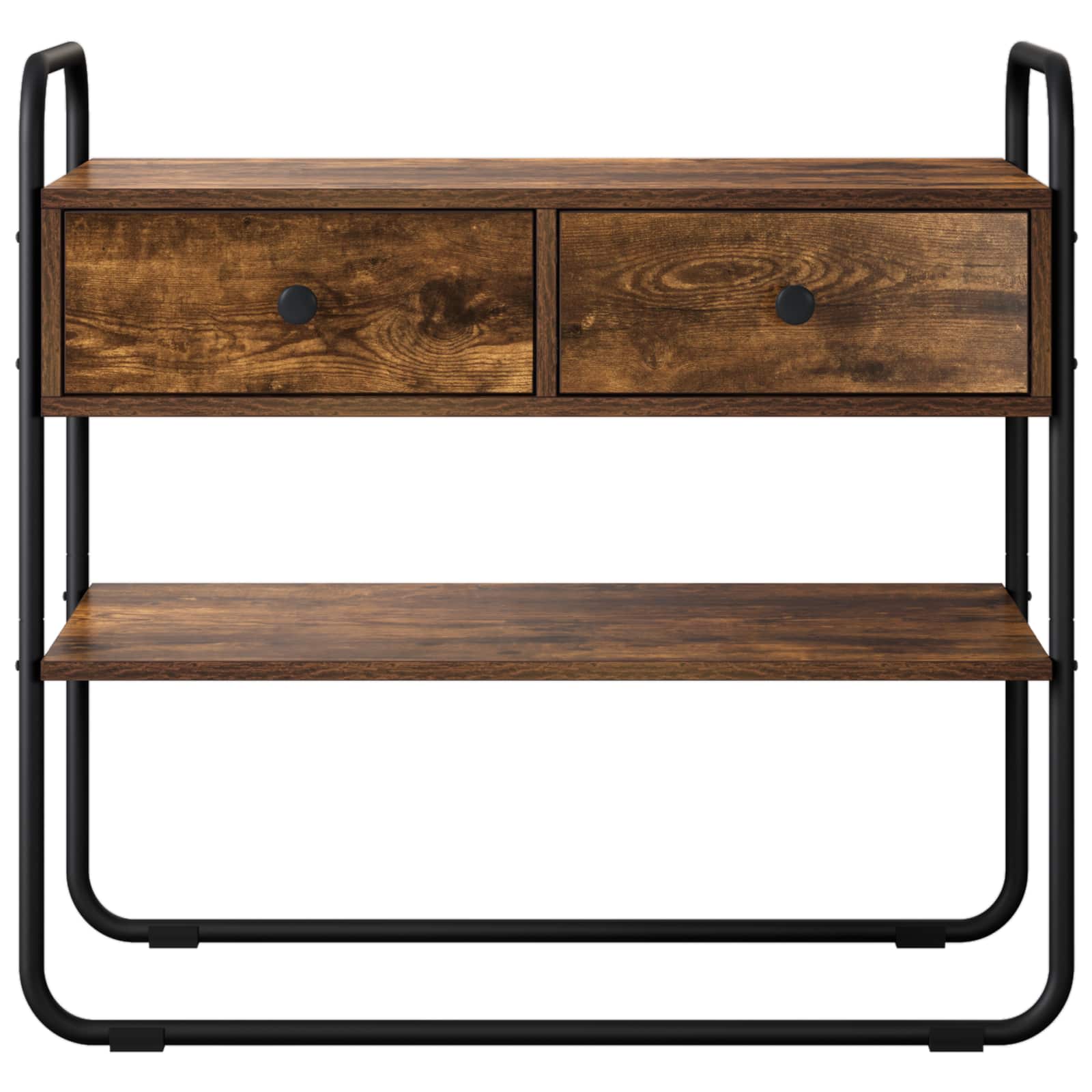 Konsolentisch Geräucherte Eiche 100 x 40 x 75 cm Holzwerkstoff