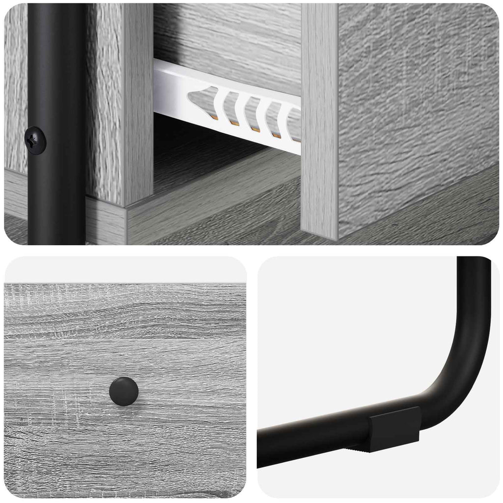 Konsolentisch Grau Sonoma 100 x 40 x 75 cm Holzwerkstoff