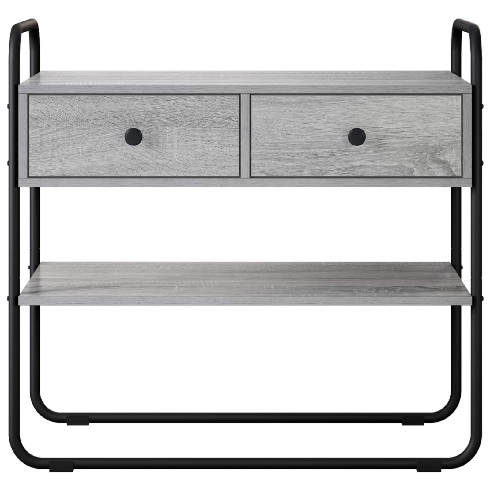 Konsolentisch Grau Sonoma 100 x 40 x 75 cm Holzwerkstoff