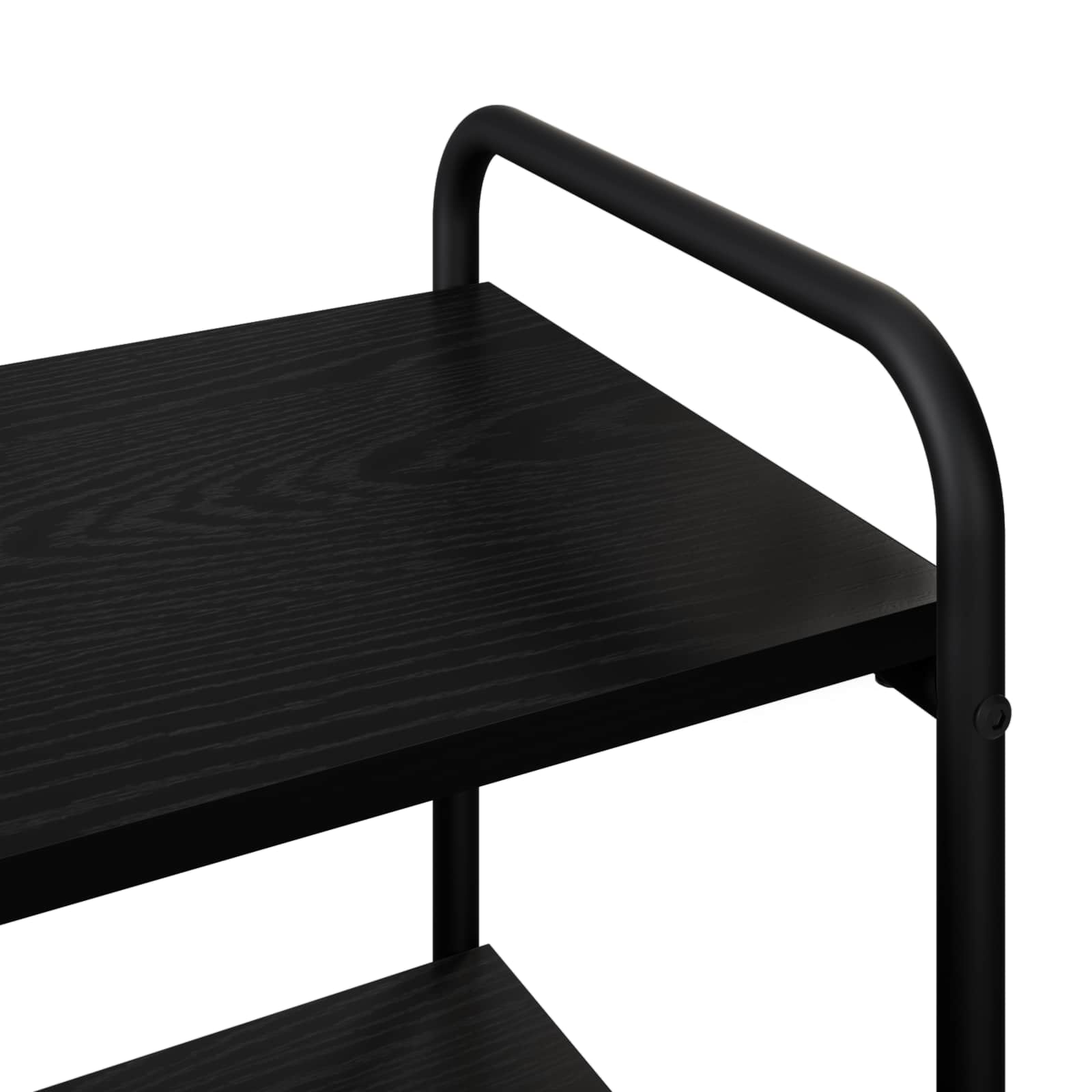 Konsolentisch Schwarze Eiche 80 x 35 x 75 cm Holzwerkstoff