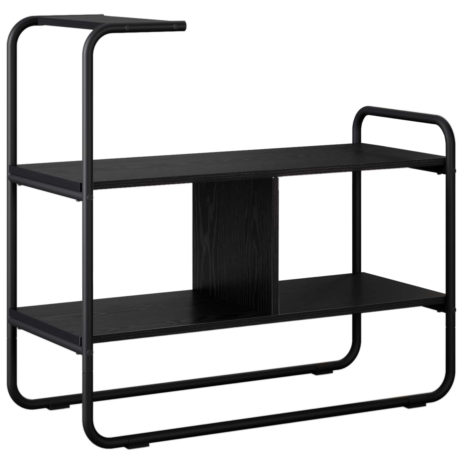 Konsolentisch Schwarze Eiche 80 x 35 x 75 cm Holzwerkstoff