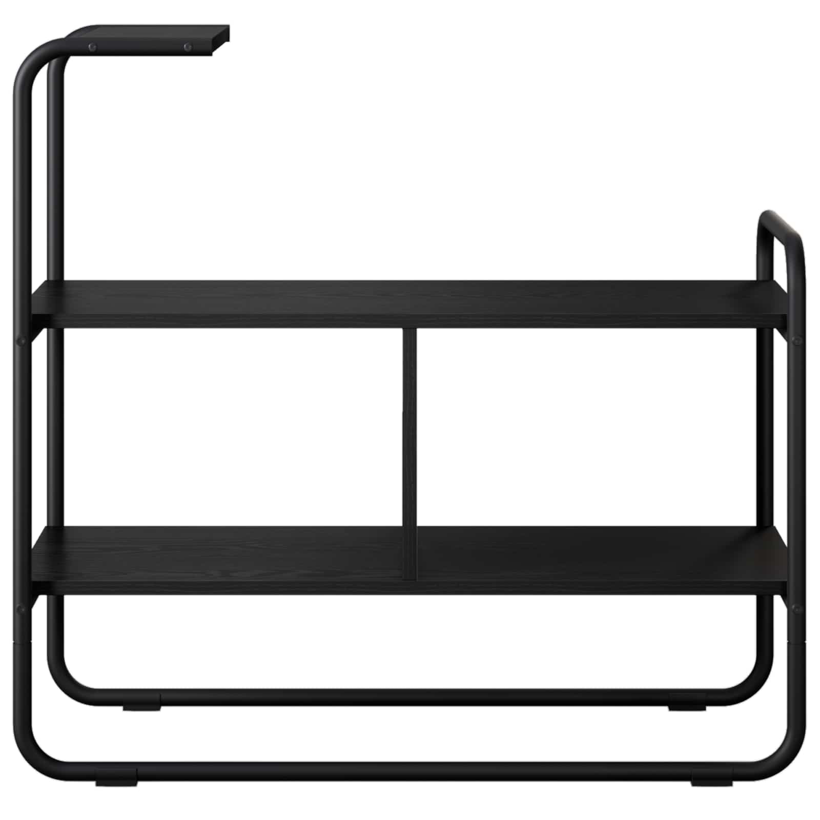 Konsolentisch Schwarze Eiche 80 x 35 x 75 cm Holzwerkstoff