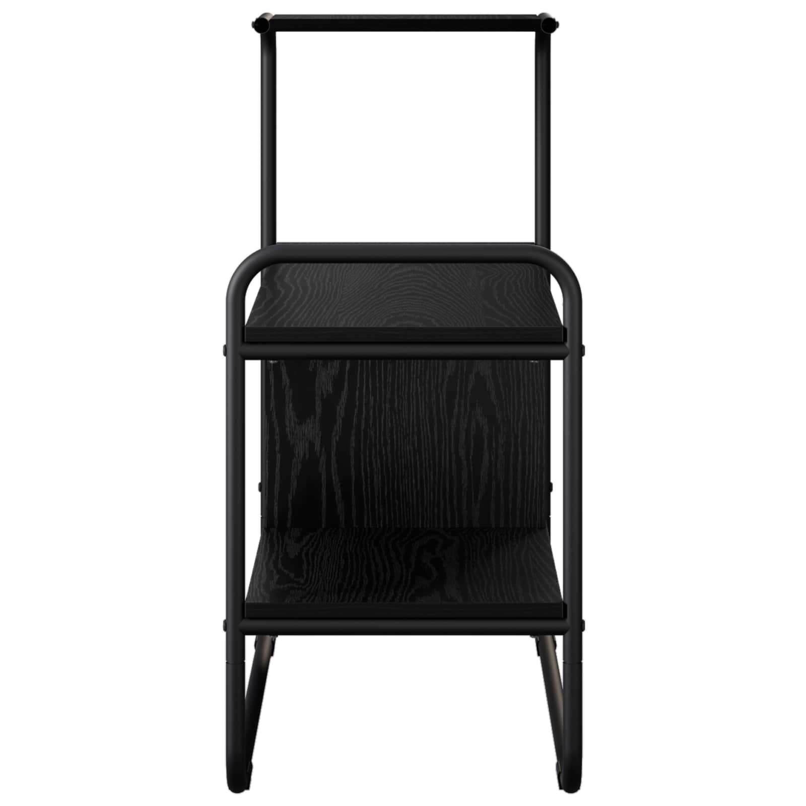 Konsolentisch Schwarze Eiche 80 x 35 x 75 cm Holzwerkstoff