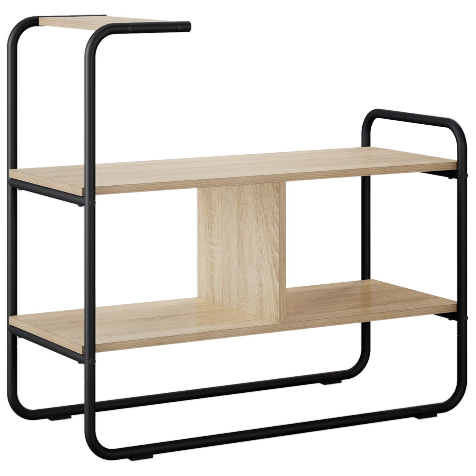 Konsolentisch Sonoma-Eiche 80 x 35 x 75 cm Holzwerkstoff