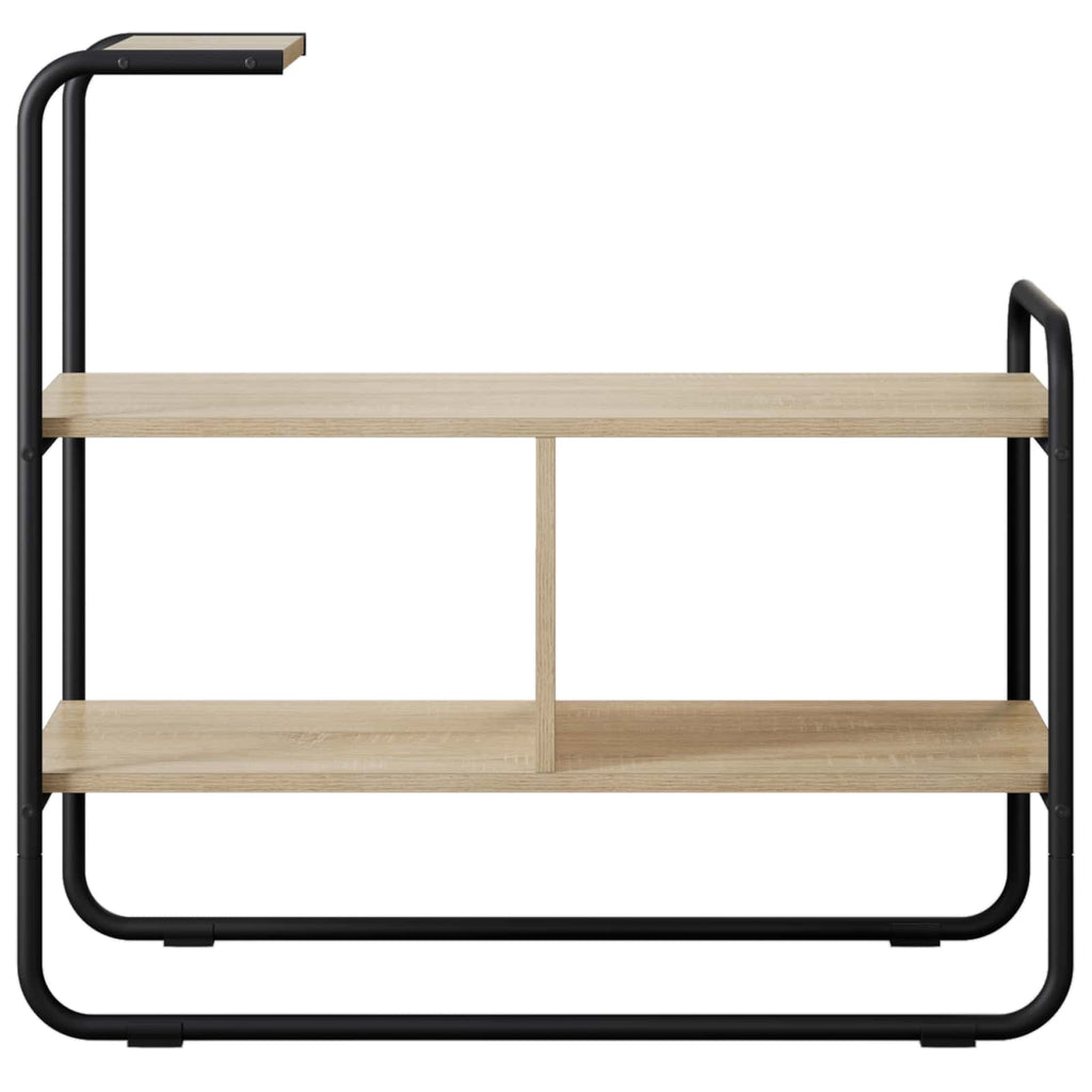 Konsolentisch Sonoma-Eiche 80 x 35 x 75 cm Holzwerkstoff