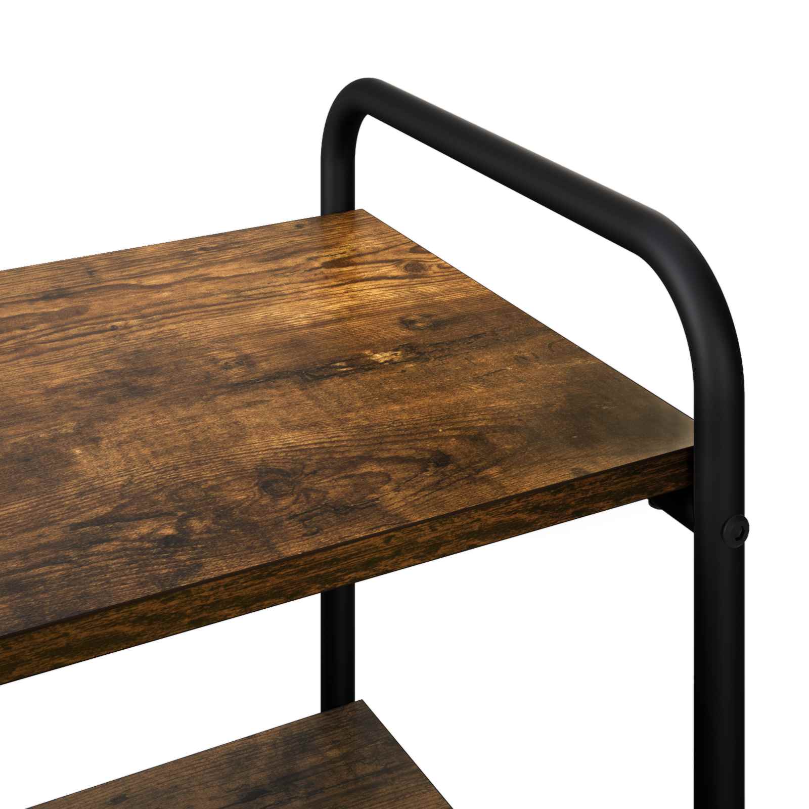 Konsolentisch Geräucherte Eiche 80 x 35 x 75 cm Holzwerkstoff