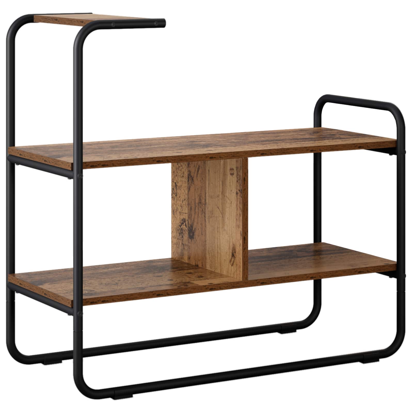 Konsolentisch Altholz 80 x 35 x 75 cm Holzwerkstoff