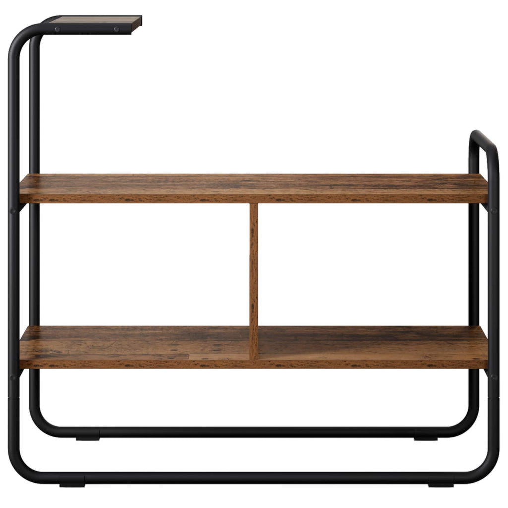 Konsolentisch Altholz 80 x 35 x 75 cm Holzwerkstoff