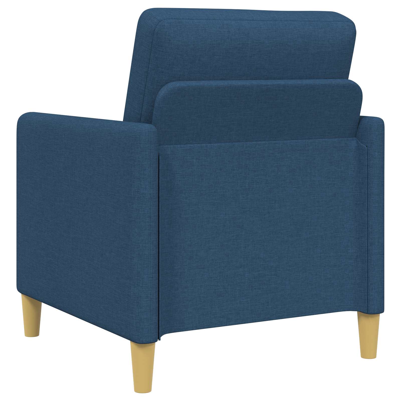 Sofa Set mit Stauraum 2 pcs Blau Polyester