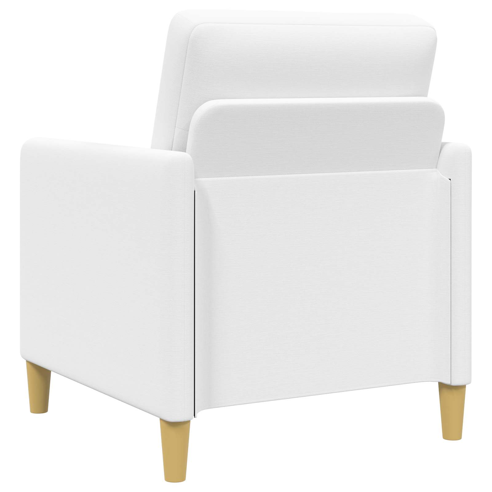 Sofa Set mit Stauraum 2 pcs Weiß Polyester