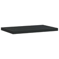 Duschsockelplatte Schwarz 101 x 63 x 5,5 cm WPC