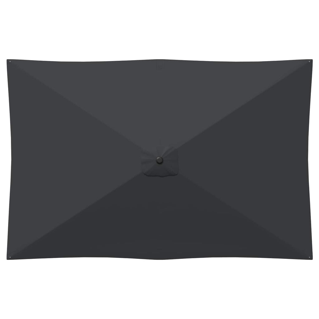 Garten-Sonnenschirm 200 x 300 cm Polyester Rechtwinklig