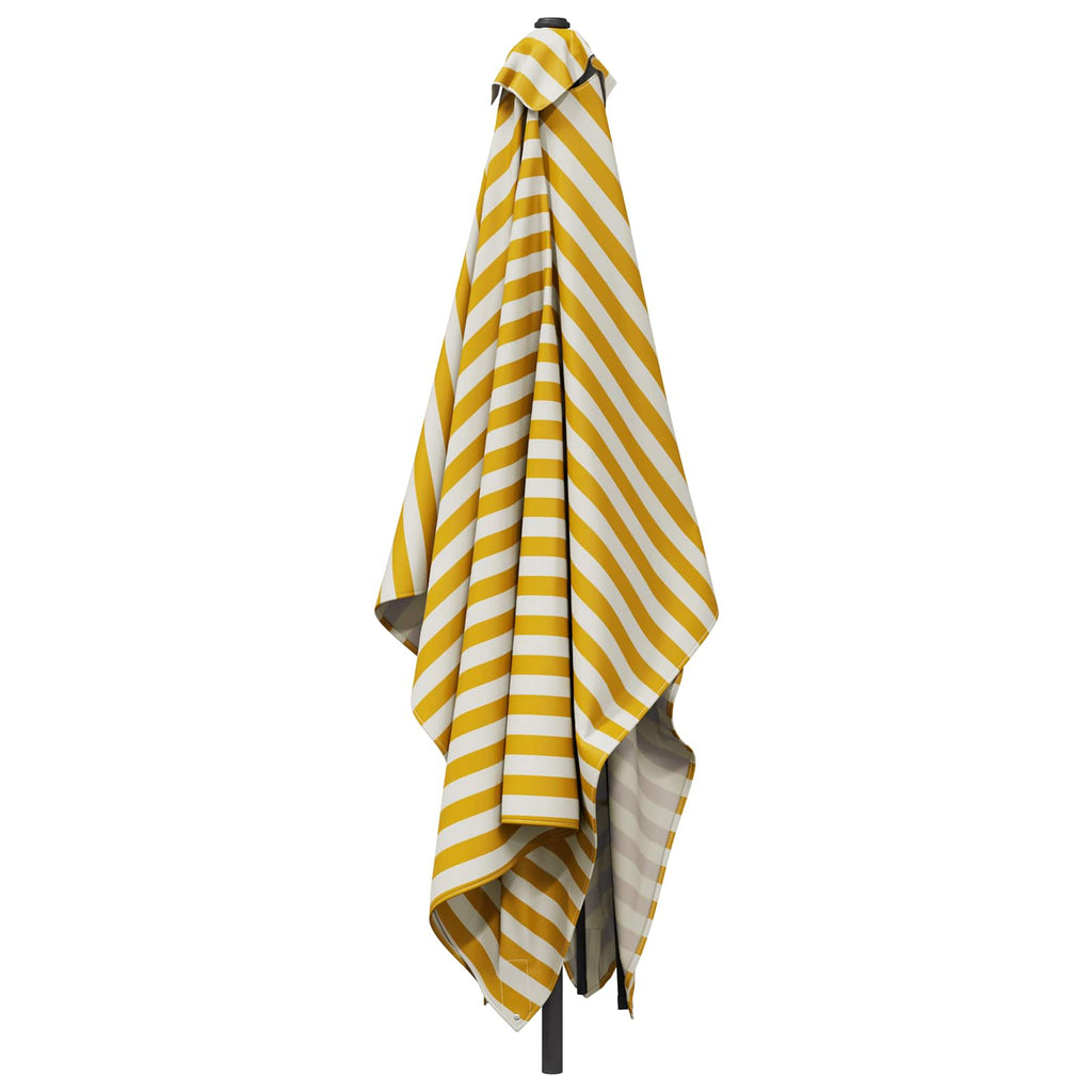 Garten-Sonnenschirm 200 x 300 cm Polyester Rechtwinklig
