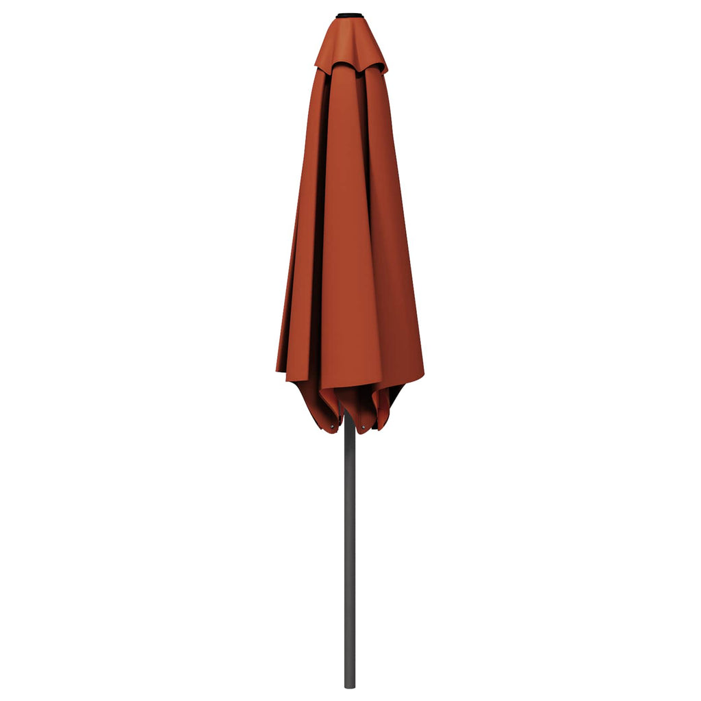 Garten-Sonnenschirm 230 x 230 cm Polyester Rechtwinklig
