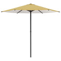 Garten-Sonnenschirm 230 x 230 cm Polyester Rechtwinklig
