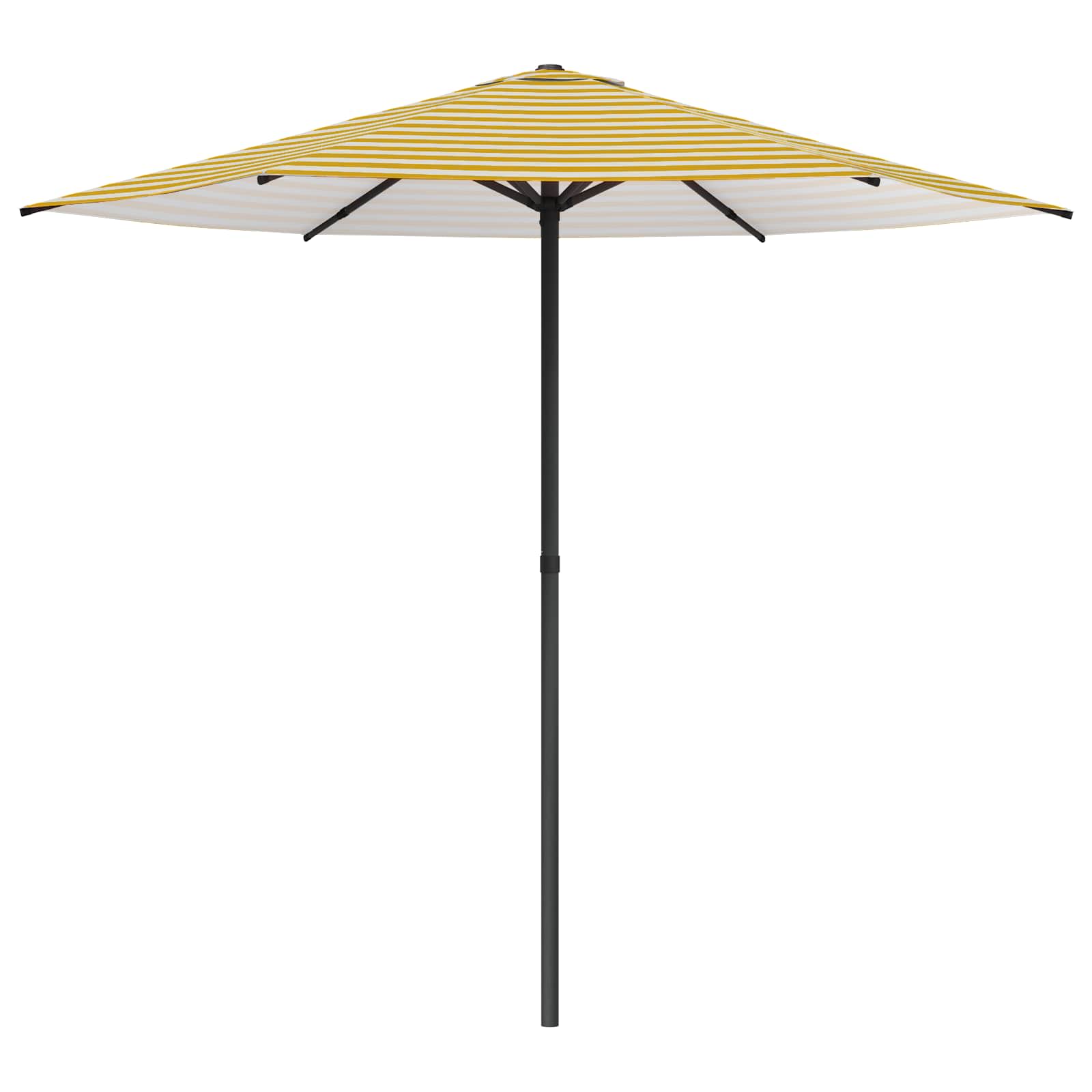 Garten-Sonnenschirm 230 x 230 cm Polyester Rechtwinklig