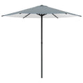 Garten-Sonnenschirm 230 x 230 cm Polyester Rechtwinklig