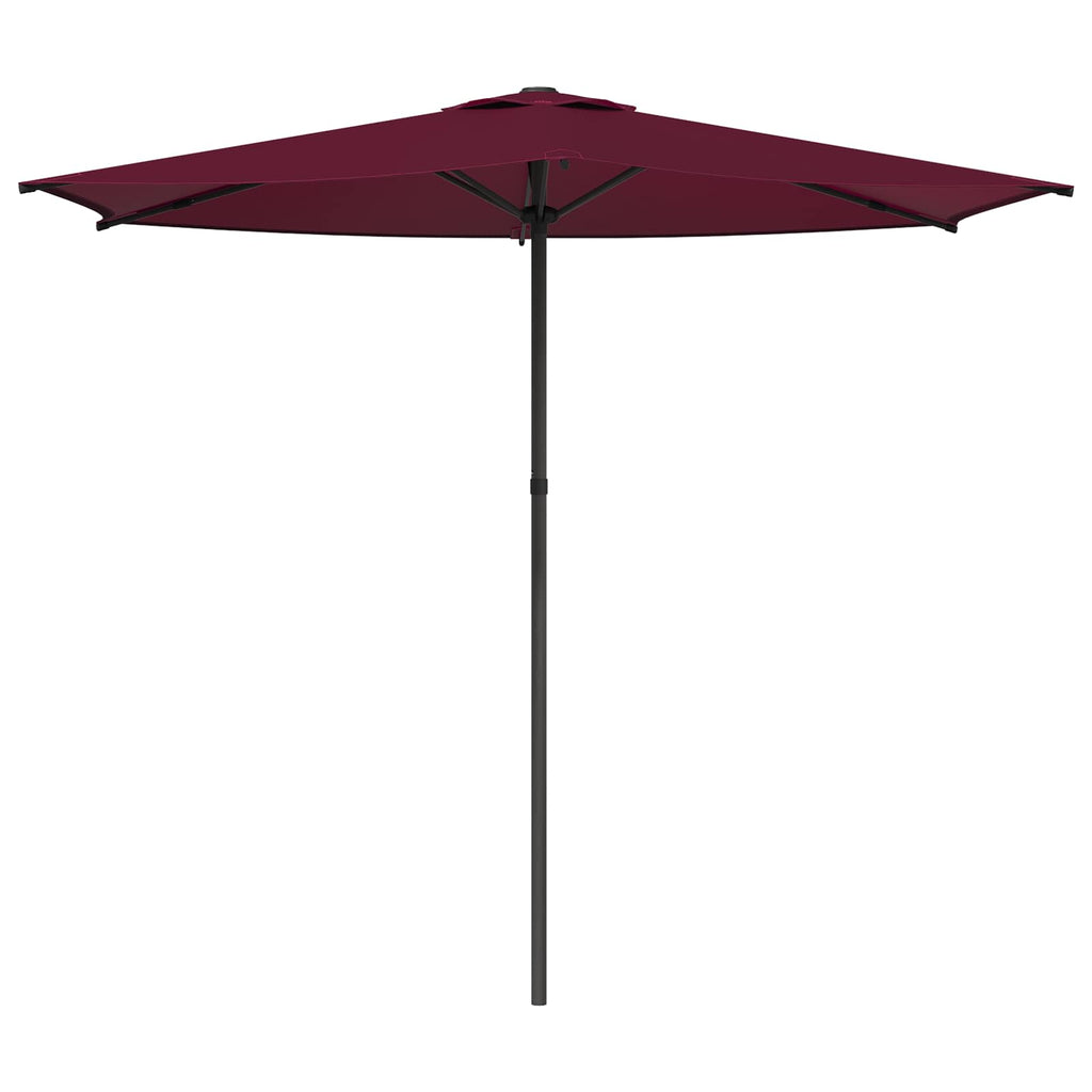 Garten-Sonnenschirm 270 x 270 cm Polyester Rechtwinklig