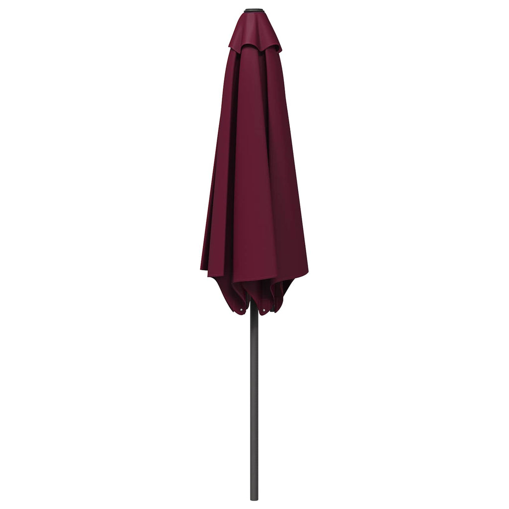 Garten-Sonnenschirm 300 x 300 cm Polyester Rechtwinklig