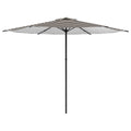 Garten-Sonnenschirm 300 x 300 cm Polyester Rechtwinklig