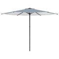 Garten-Sonnenschirm 300 x 300 cm Polyester Rechtwinklig