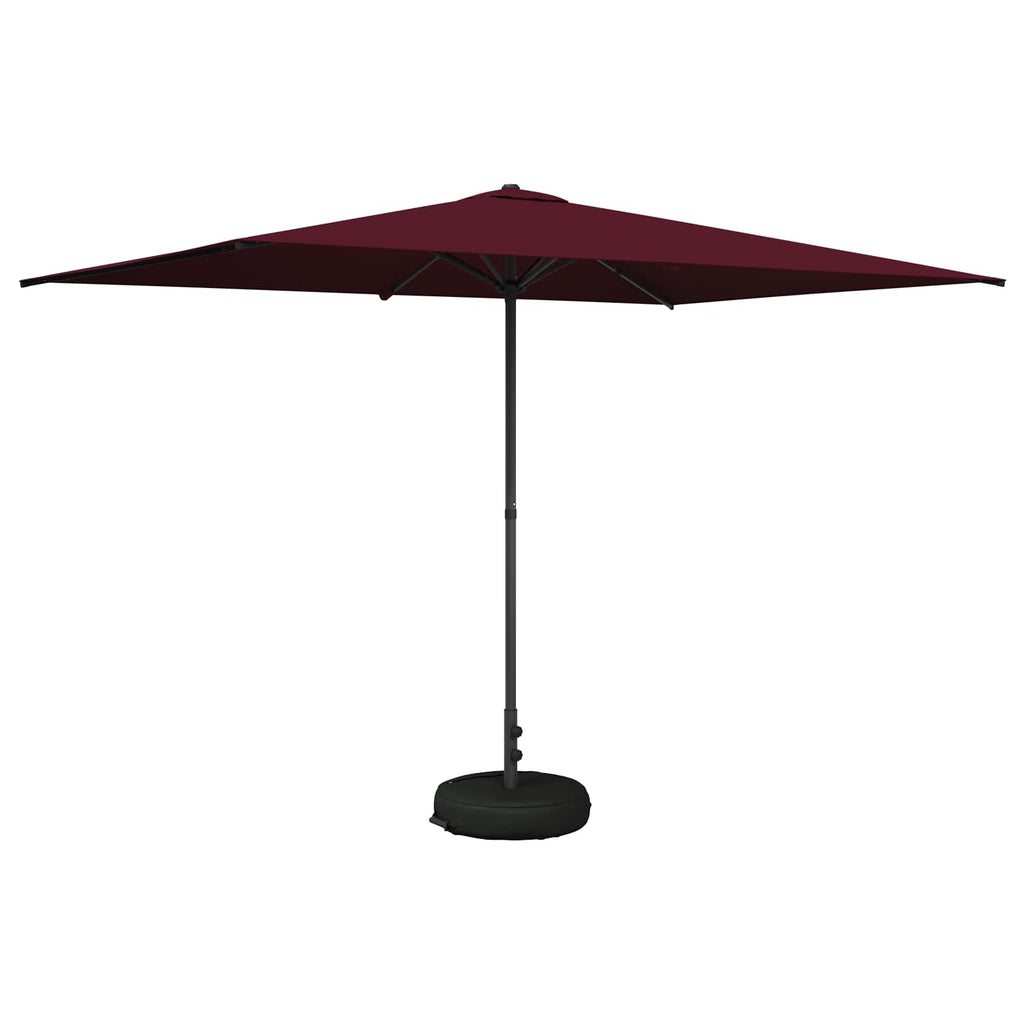 Garten-Sonnenschirm 200 x 300 cm Polyester Rechtwinklig