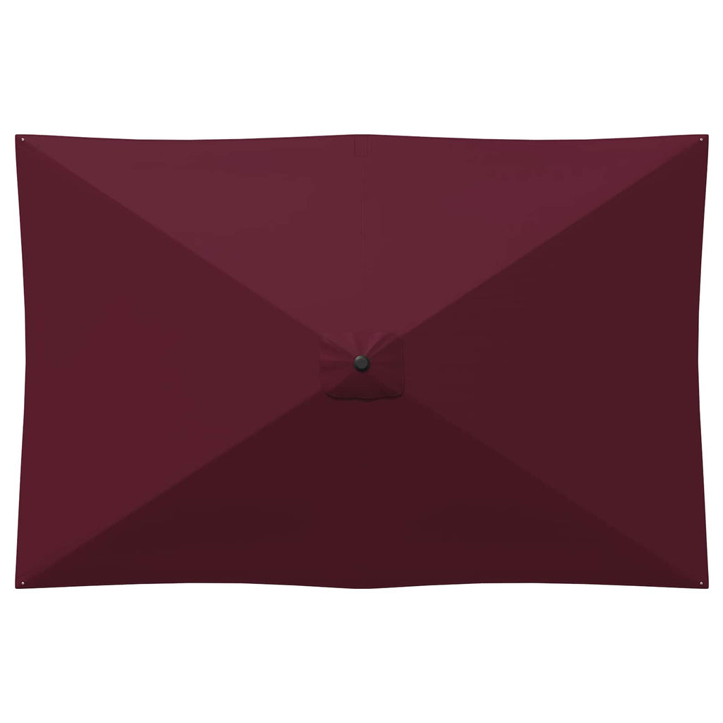 Garten-Sonnenschirm 200 x 300 cm Polyester Rechtwinklig